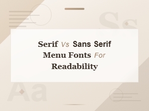 Serif vs Sans Serif for Readable Body Text in Menus